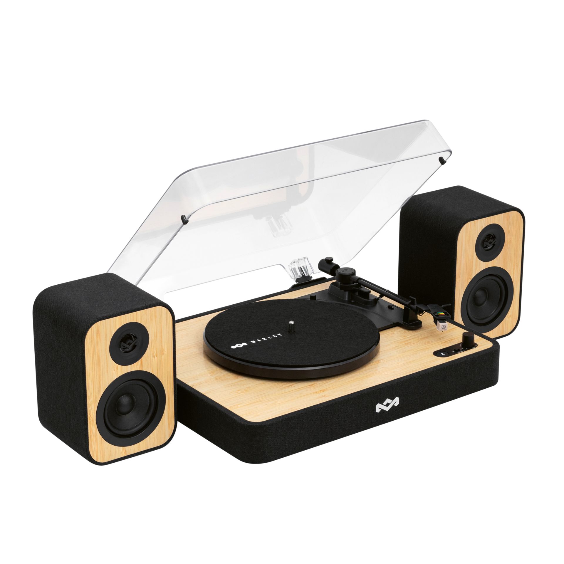 HOUSE OF MARLEY REVOLUTION BT TURNTABLE WITH SPEAKERS SIGNATURE BLACK HOUSE OF MARLEY REVOLUTION BT TURNTABLE WITH SPEAKERS SIGNATURE BLACK